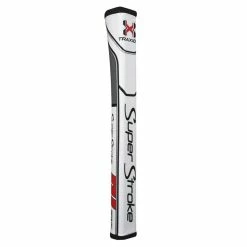 Super Stroke TRAXION Pistol GT 2.0 Putter Grip 24 Super Stroke TRAXION Pistol GT 2.0 Putter Grip -Golf Shafts Sales Store Traxion Pistol GT 2.0 WHT RED GRY Q