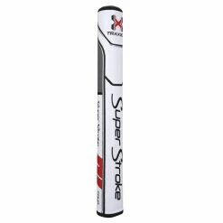 Super Stroke Traxion Tour 3.0 Putter Grip -Golf Shafts Sales Store Traxion Tour 3.0 WHT RED GRY Q