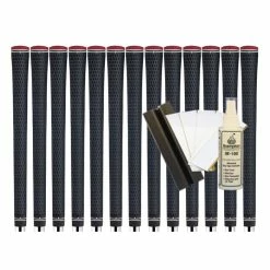 Lamkin Crossline 360 Midsize (13pcs + Golf Grip Kit) - Black