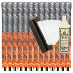 Golf Pride MCC Plus4 Standard Orange (13pcs + Golf Grip Kit)