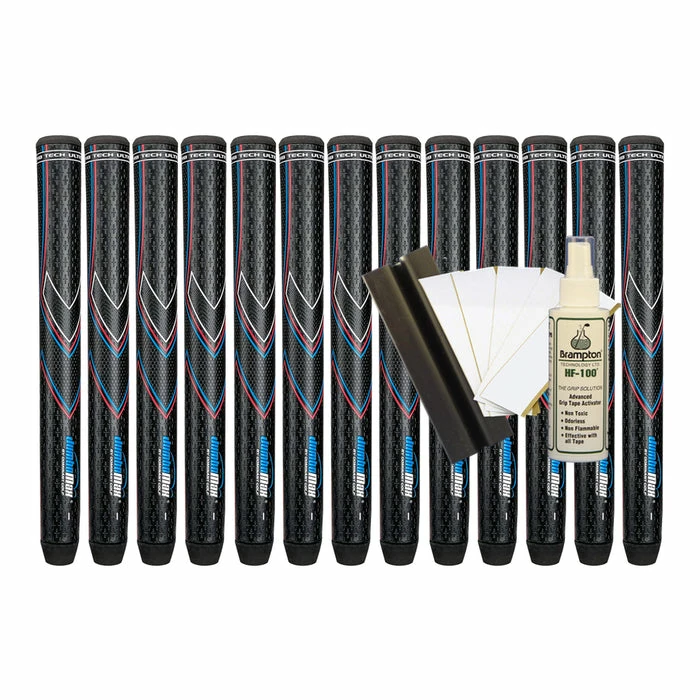 JumboMax JMX UltraLite STR8 Tech Non-Tapered MEDIUM (+5/16") (13pcs + Golf Grip Kit) 3 JumboMax JMX UltraLite STR8 Tech Non-Tapered MEDIUM (+5/16") (13pcs + Golf Grip Kit)