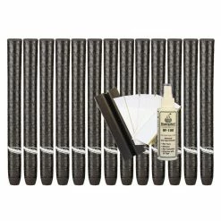 JumboMax STR8 Tech Non-Tapered MEDIUM (+5/16") (13pcs + Golf Grip Kit) - WRAP STYLE