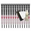 Golf Pride MCC Plus4 *TEAMS* MIDSIZE Grip (Grey/Red) - 13pcs + Golf Grip Kit -Golf Shafts Sales Store kit 3xmcc teams plus4 grey red