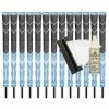 Golf Pride MCC Plus4 *TEAMS* Standard Grip (Light Blue/White) - 13pcs + Golf Grip Kit -Golf Shafts Sales Store kit 3xmcc teams plus4 lightblue white 892b272f 362e 41cb 805a d83babbde77c