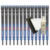 Golf Pride MCC Plus4 *TEAMS* MIDSIZE Grip (Royal Blue/Orange) - 13pcs + Golf Grip Kit 2 Golf Pride MCC Plus4 *TEAMS* MIDSIZE Grip (Royal Blue/Orange) - 13pcs + Golf Grip Kit -Golf Shafts Sales Store kit 3xmcc teams plus4 royalblue orange