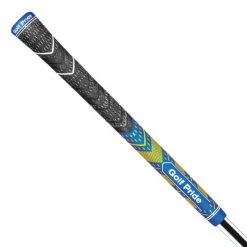 Golf Pride MCC Plus4 *TEAMS* Standard Grip -Golf Shafts Sales Store mcc teams plus4 royalblue yellow