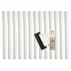 Star Grip Tour Star Oversize+ 360 Grip (13pcs + Golf Grip Kit) -Golf Shafts Sales Store star grip kits tourstar white