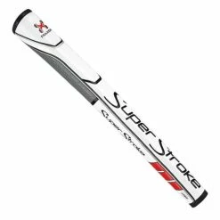 Super Stroke 1.0PT Putter Grip -Golf Shafts Sales Store superstroke 10pt puttergrip redwhtgry