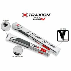 Super Stroke Traxion CLAW 2.0 Putter Grip -Golf Shafts Sales Store traxion claw pictoral 08d4f444 2f1f 48fe 9ccd a91cdee04a66